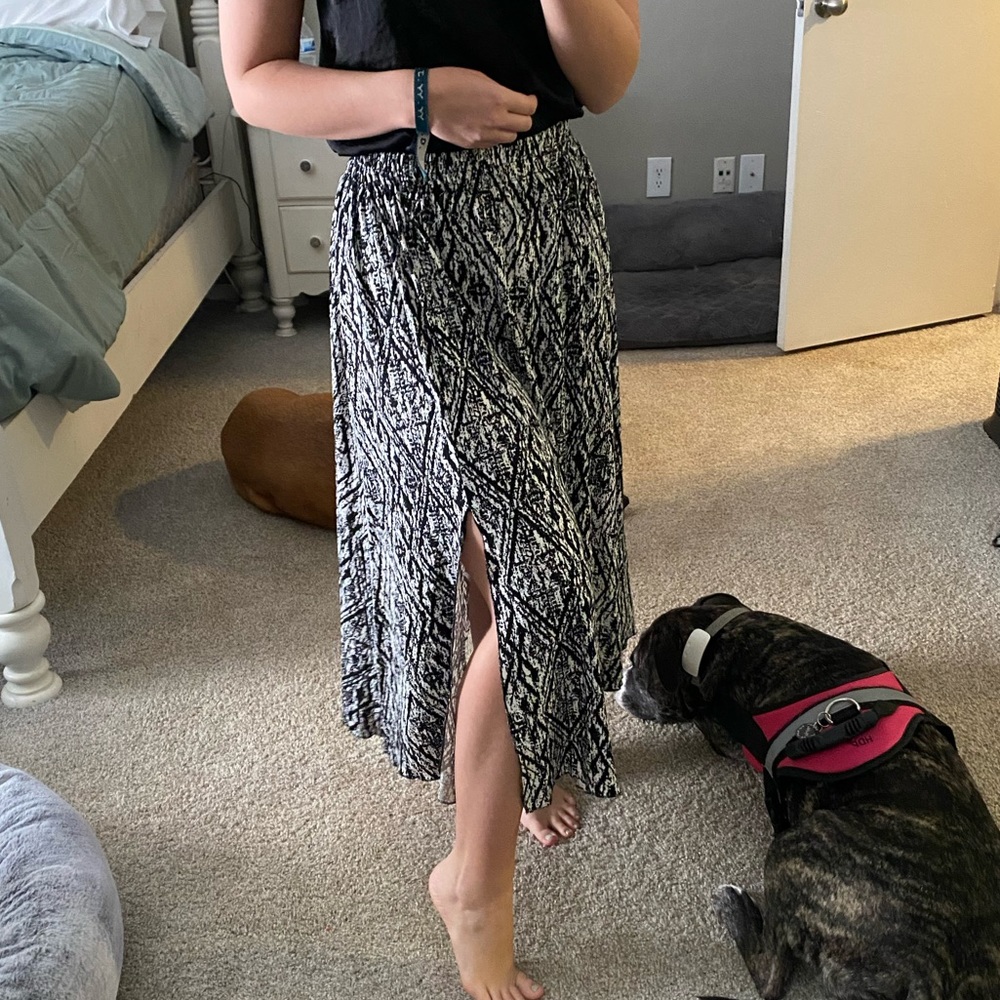 Patterned skirt